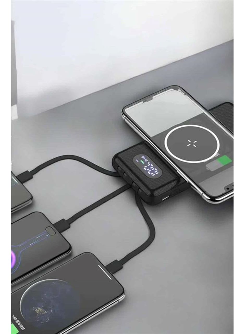 10.000 Mah Powerbank 4 Portlu Hızlı Şarj Dijital Göstergeli