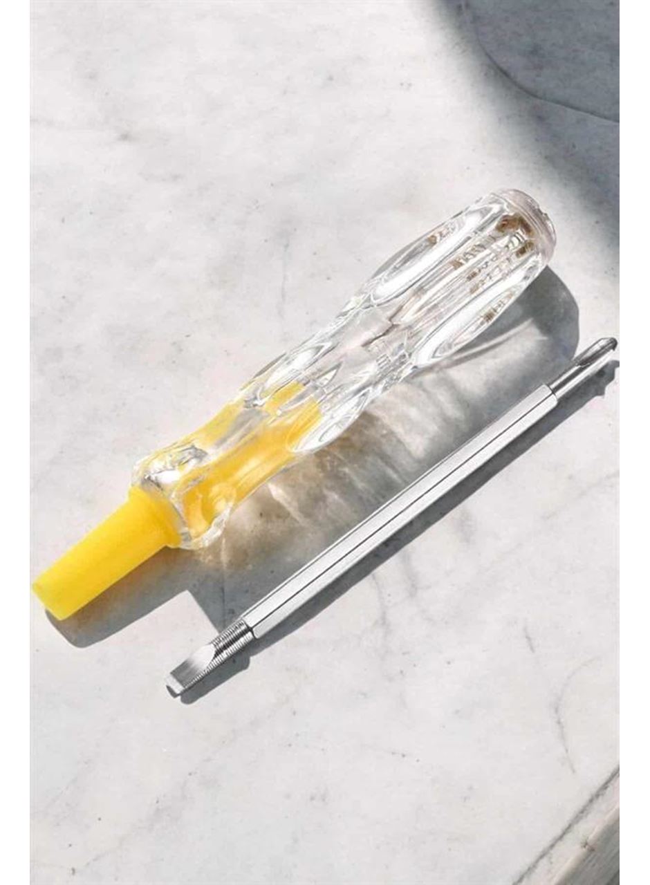 Test Cihazı Kontrol Kalemi Çift Başlıklı Şeffaf Elektrik Testi