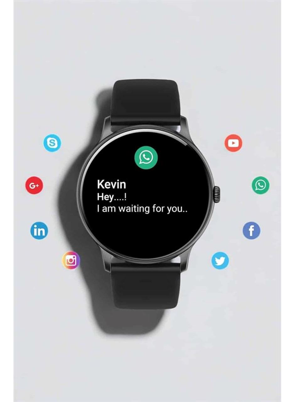 Akıllı Saat Çok Fonksiyonlu Sesli Görüşme NFC Uyumlu Amoled Ekran