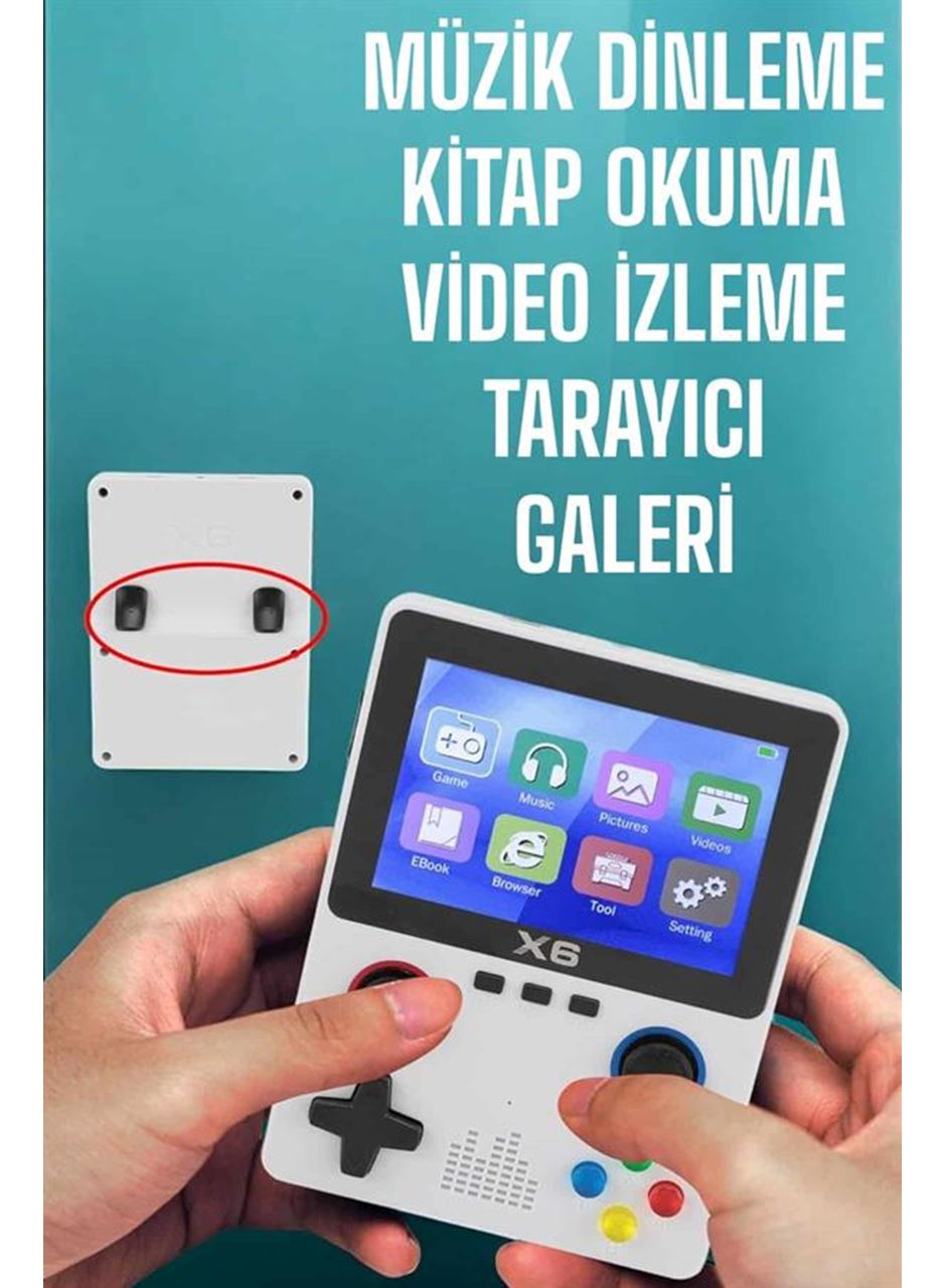 Şarjlı El Atarisi 3.5 İnç Ekran Kitap Okuma, Müzik Dinleme Ve Video İzleme
