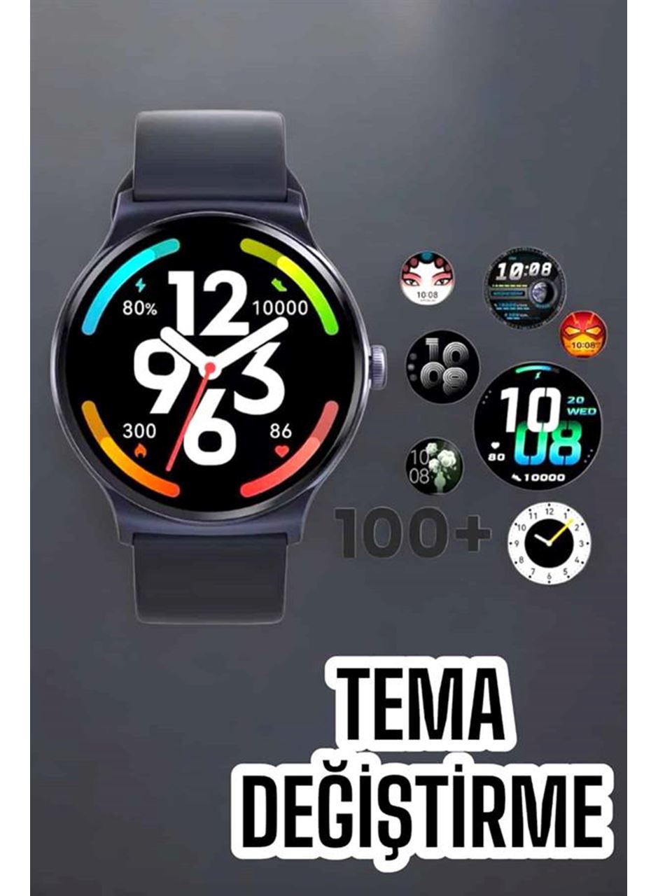 Akıllı Saat Sesli Görüşme Bluetooth Bağlantılı 3 Kordonlu