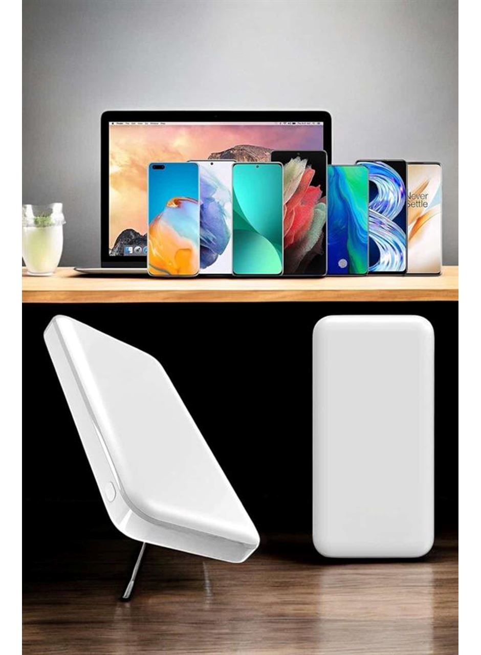 5000 Mah İOS Uyumlu Magsafe Kablosuz Şarj Hızlı Şarj Desteği