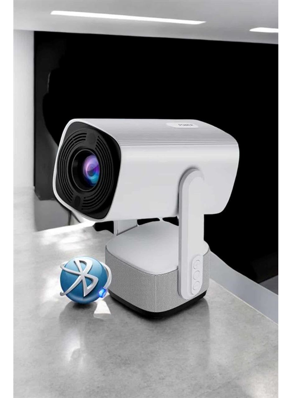 Taşınabilir Sinema Oyun Projektörü Akıllı Projeksiyon Android 11