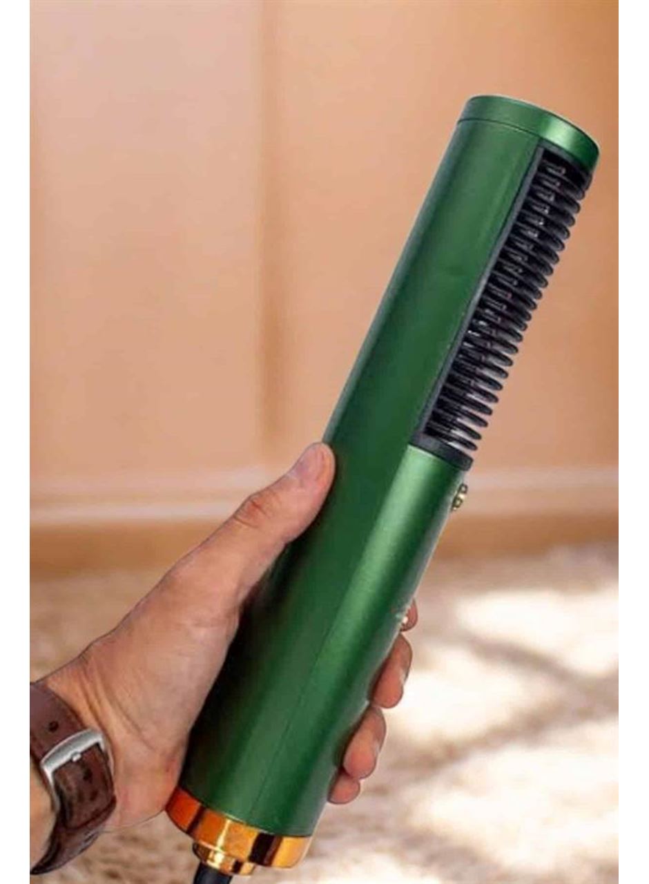 Fön Tarak Saç Düzleştirici Üflemeli Fön Makinesi Sıkı Dişli Taşınabilir