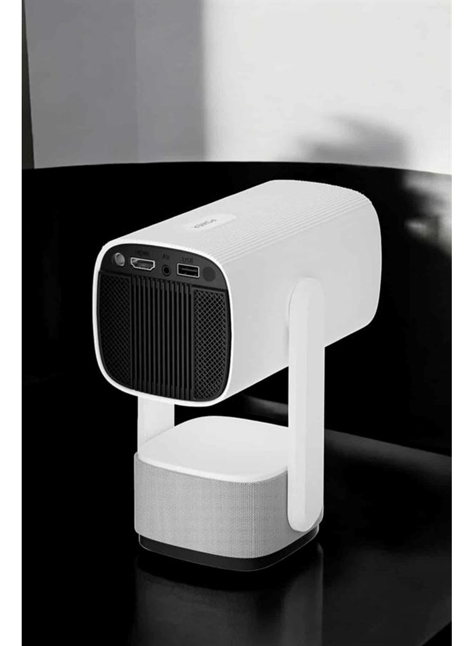 Taşınabilir Sinema Oyun Projektörü Akıllı Projeksiyon Android 11