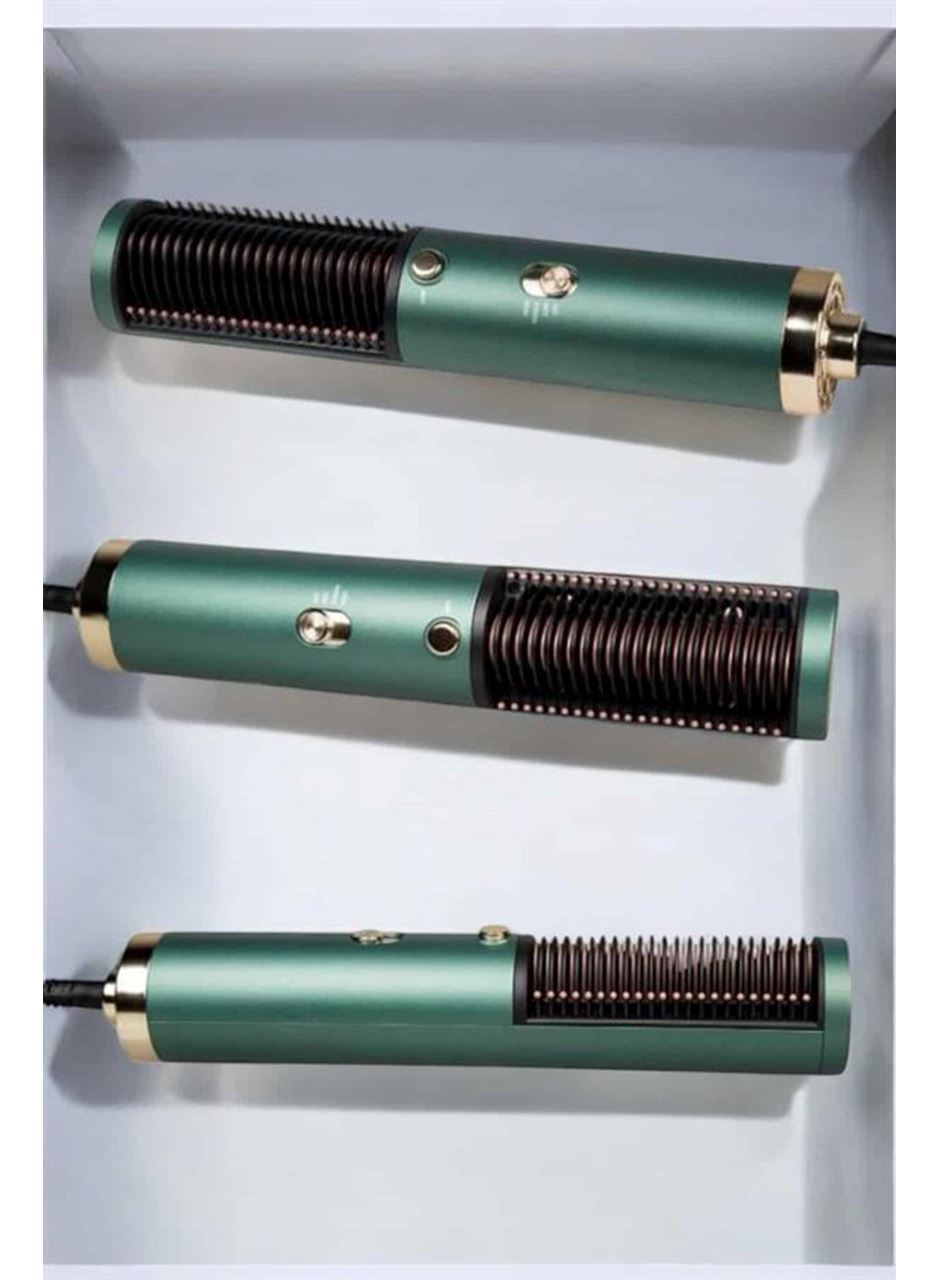 Fön Tarak Saç Düzleştirici Üflemeli Fön Makinesi Sıkı Dişli Taşınabilir