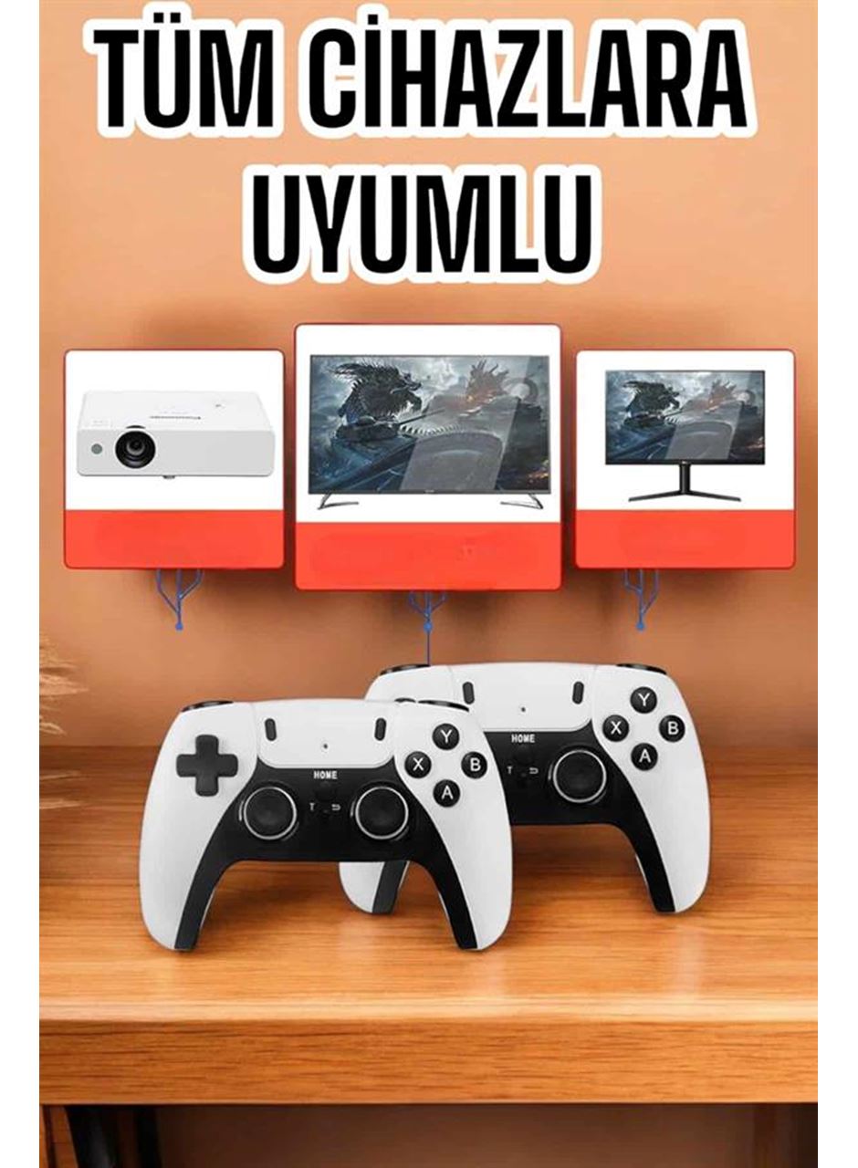 Joystick Çift Kollu Oyun Kolu Retro Oyun Yüksek Çözünürlüklü 3D Game