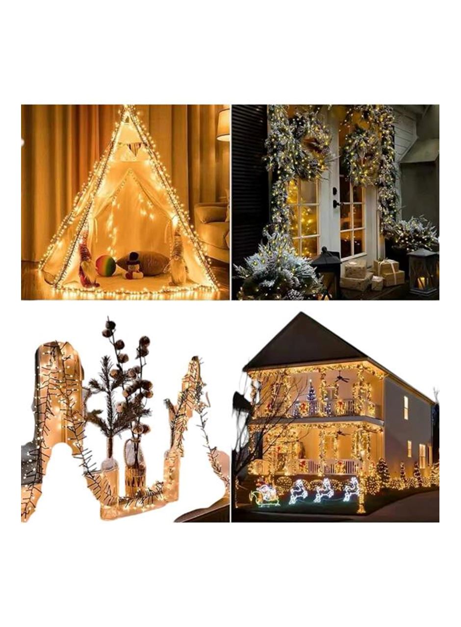 Led Işık 10 Metre Gün Işığı Parlak ve Doğal Ağaç Süsleme