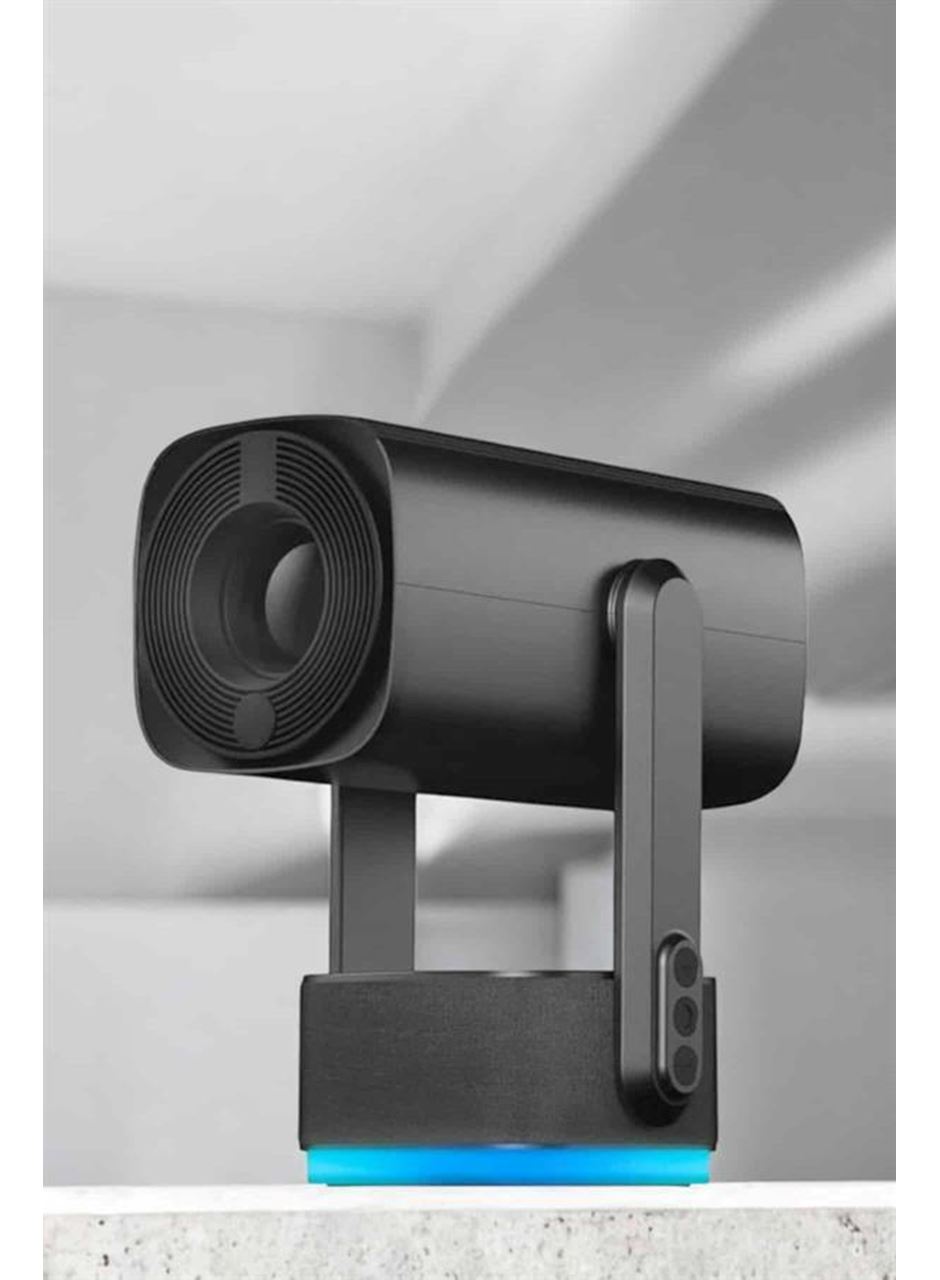 Akıllı Projeksiyon Powerbankli Taşınabilir Sinema Projektörü 4k HD Kaliteli