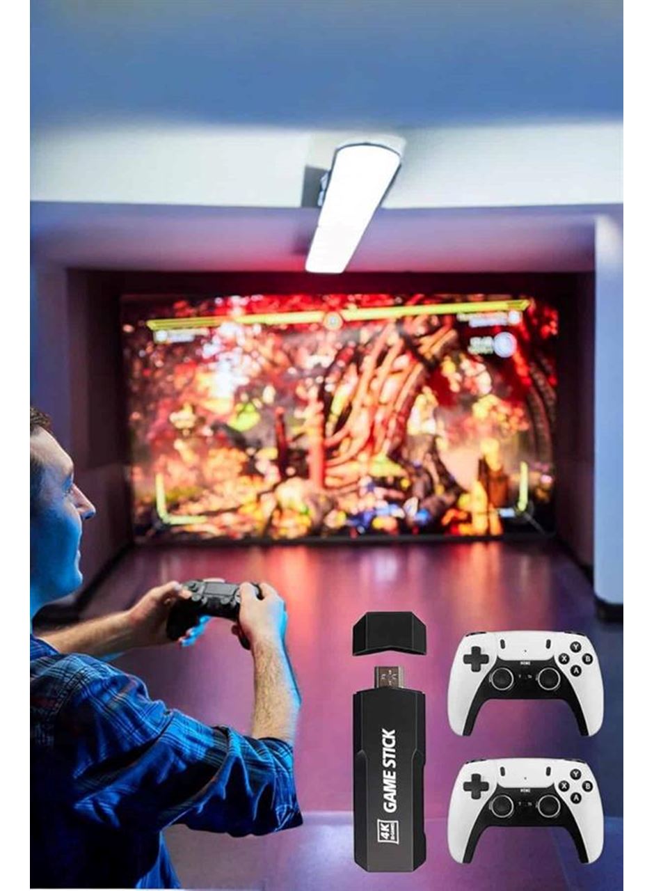 Joystick Çift Kollu Oyun Kolu Retro Oyun Yüksek Çözünürlüklü 3D Game