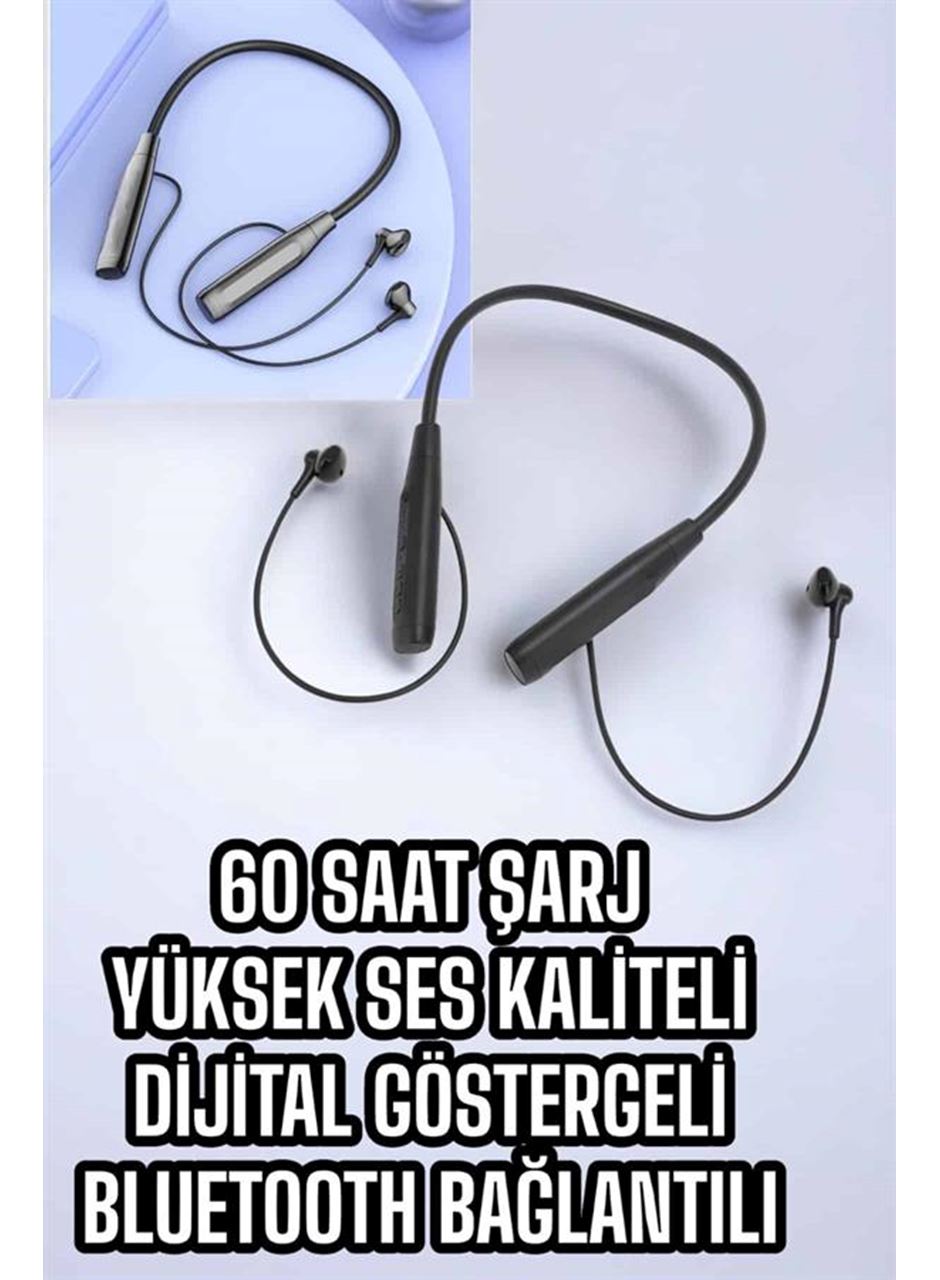 Yeni Nesil Bluetooth Kulaklık Kablolu Kulak İçi Dijital Göstergeli