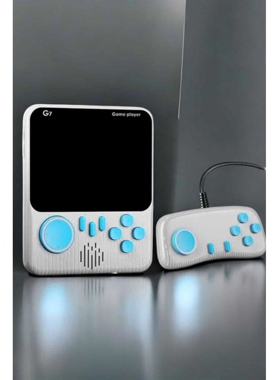 Mini Atari El Atarisi 3.5 inç Ekran Çift Konsol 666 Adet Retro Oyun Gameboy El Atarisi