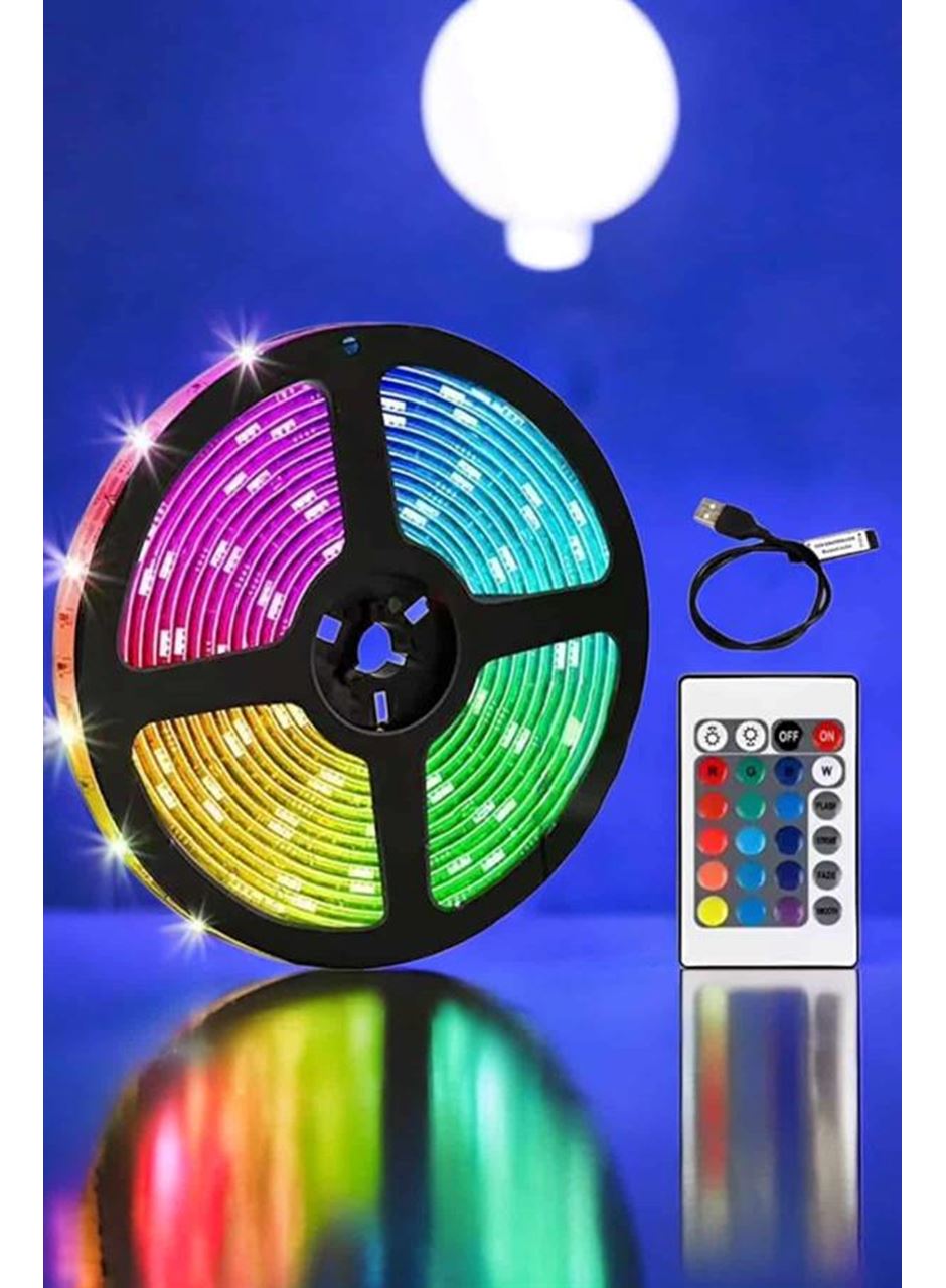Smart Şerit Led TV Arkası Renkli Kumandalı 10 Metre
