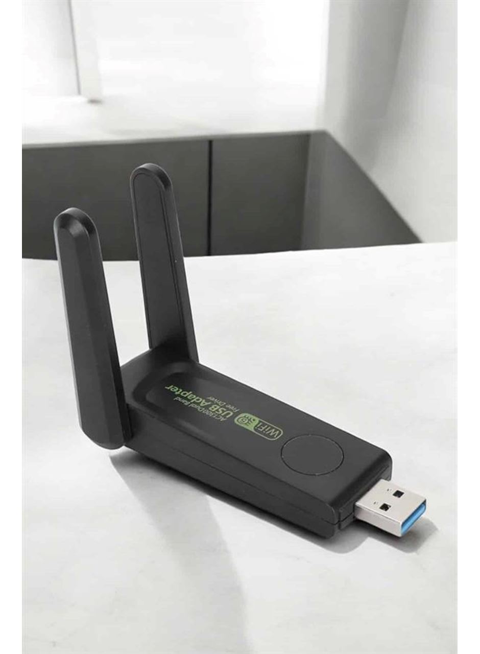 Dual Band Wifi Alıcı Adaptör USB 3.0 Destekli