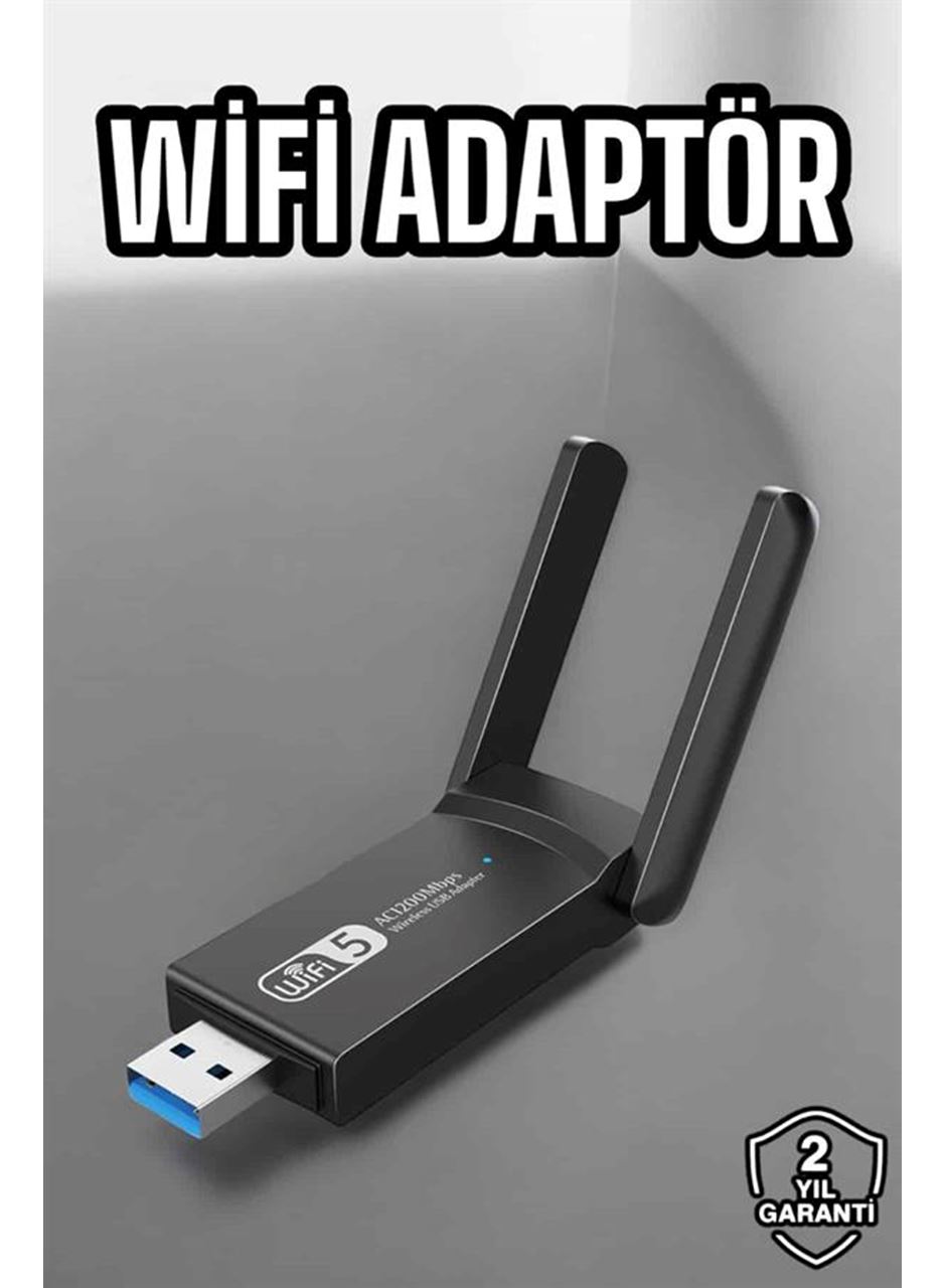 Wifi Alıcı Wifi Adaptörü USB Girişli 3.0