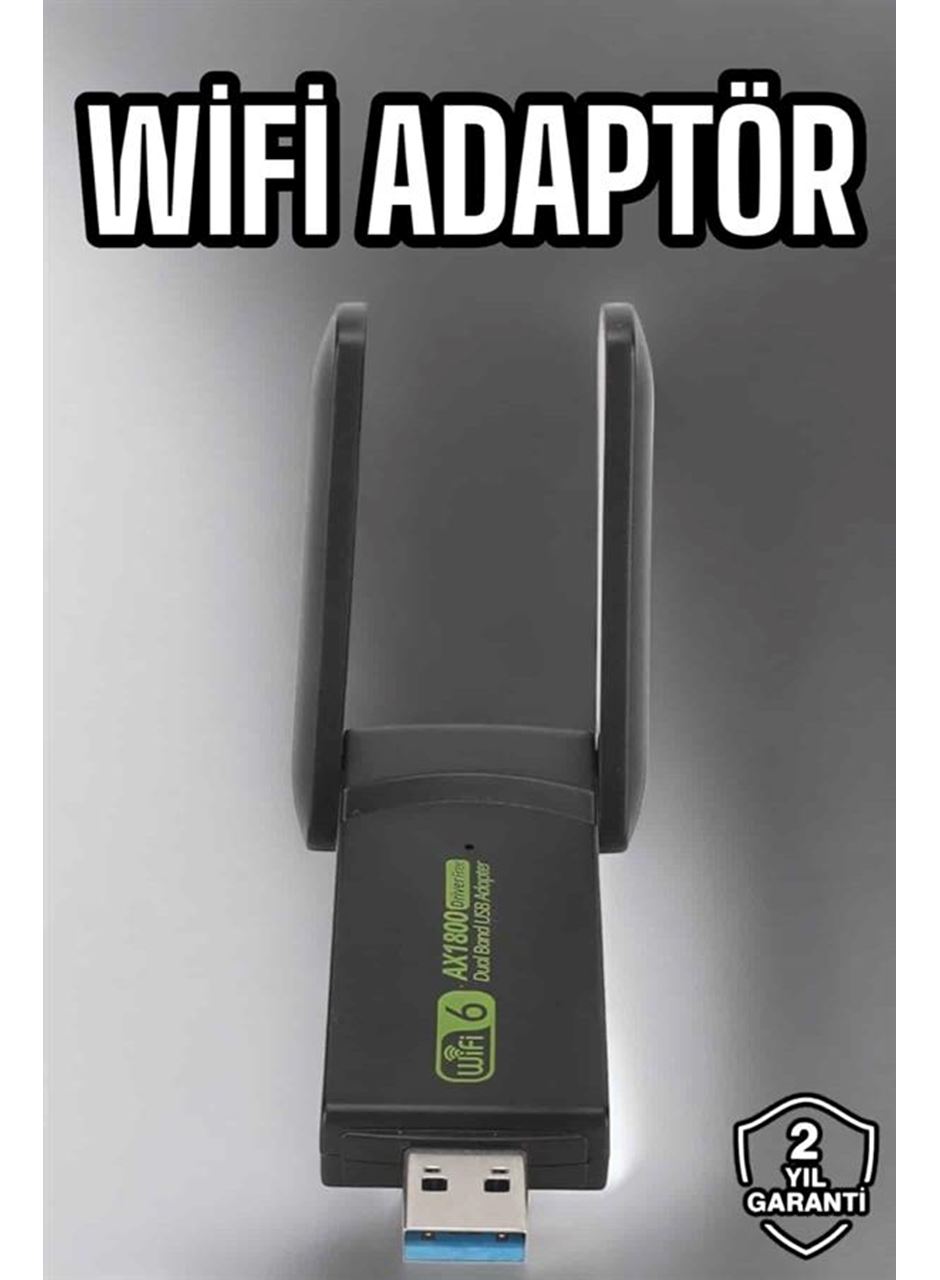 Wifi Adaptör Çift Bantlı Kablosuz Wifi Adaptörü