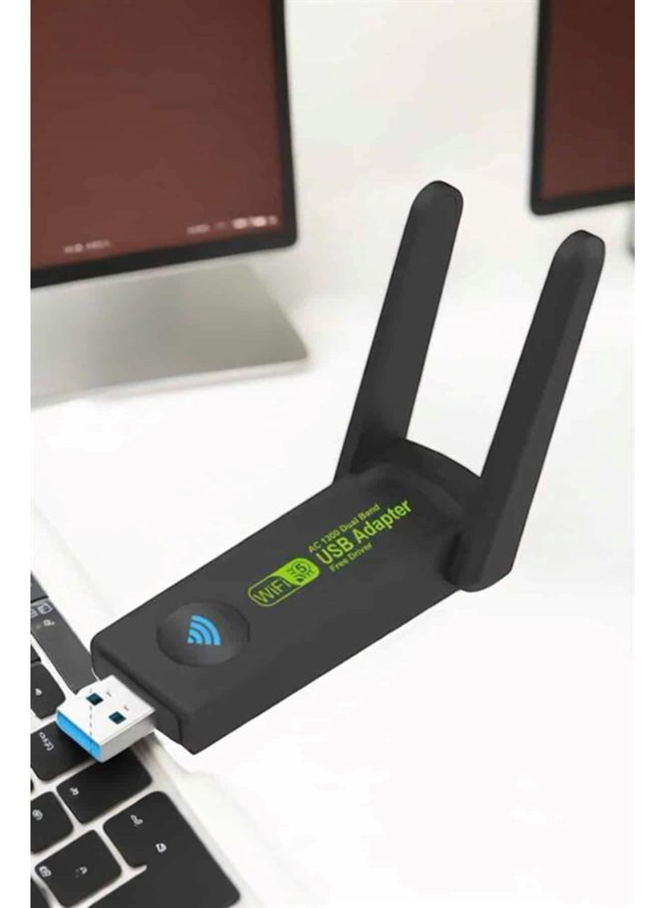 Wifi Adaptör Çift Bantlı Kablosuz Wifi Adaptörü