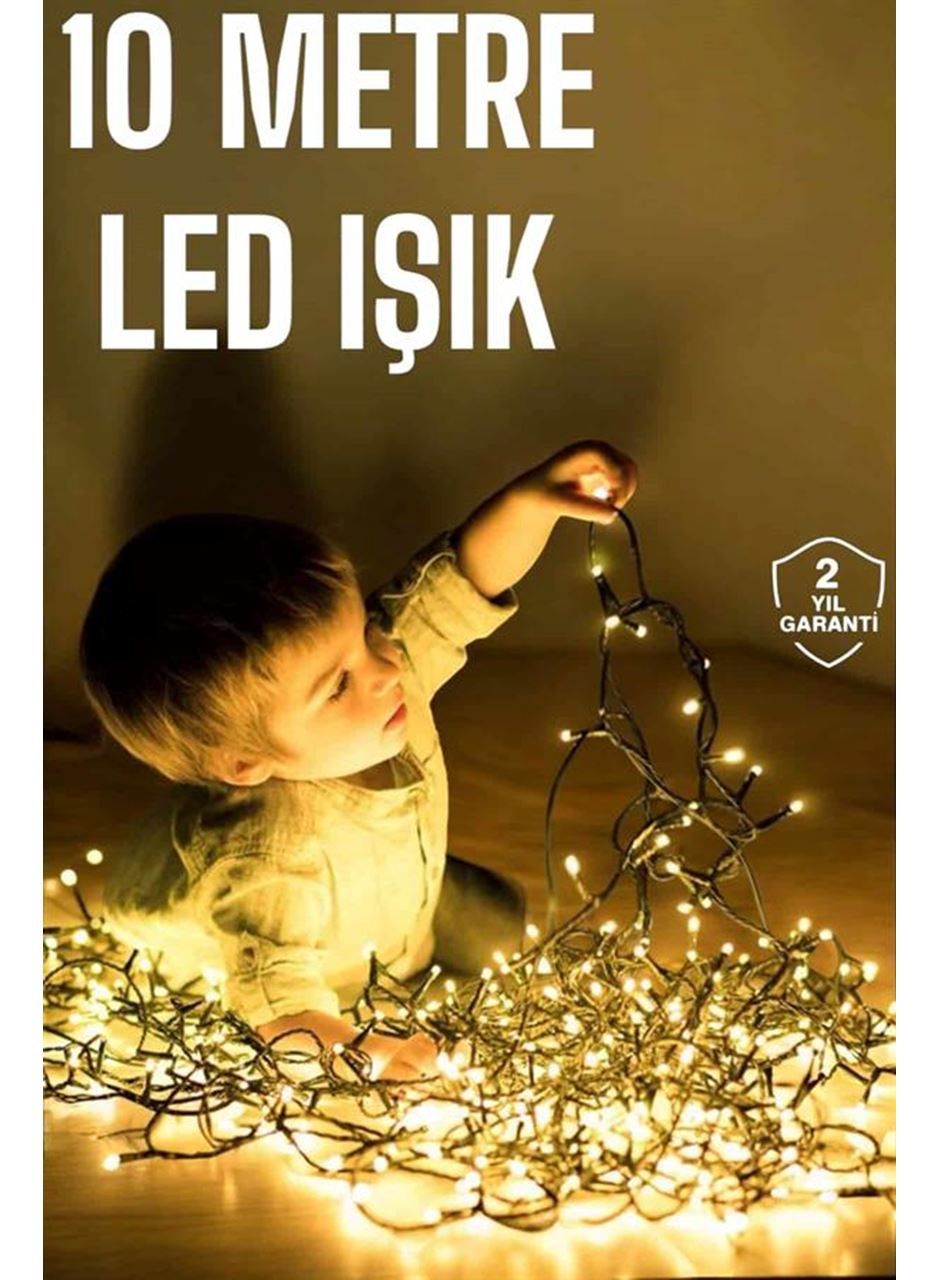 Gün Işığı 10 Metre Led Işık Şerit Led Süsleme Parti Malzemesi