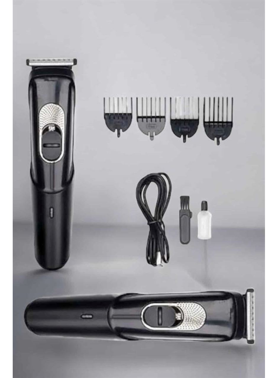Saç Sakal Vücut Şarjlı Kablosuz Tıraş Makinesi Profesyonel Paslanmaz Çelik