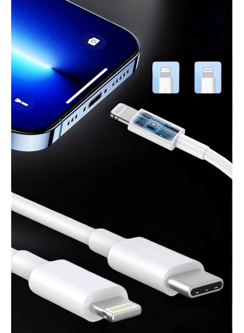 Iphone İOS Uyumlu Hızlı Şarj Kablosu Type C To Lightning 12 13 14 15 Pro Max