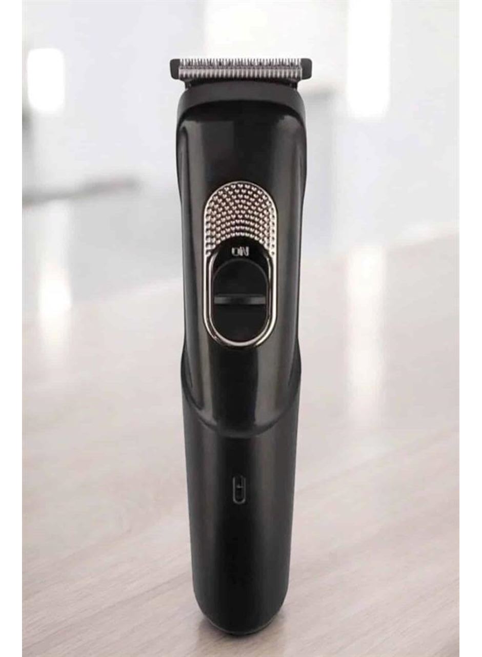 Saç Sakal Vücut Şarjlı Kablosuz Tıraş Makinesi Profesyonel Paslanmaz Çelik