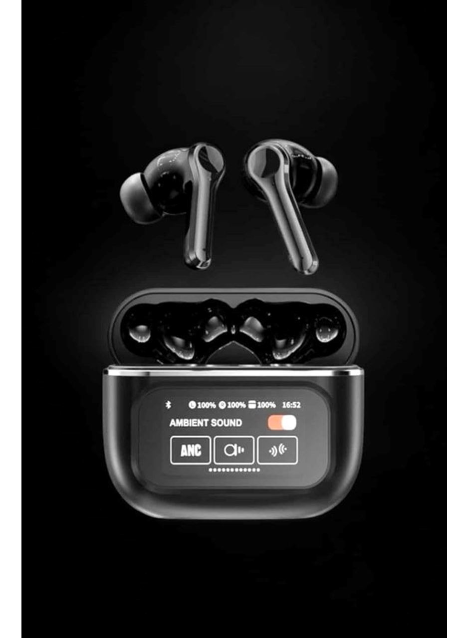 Yeni Nesil Bluetooth Kulaklık Ekranlı Yüksek Ses Kaliteli Uzun Şarj Süreli