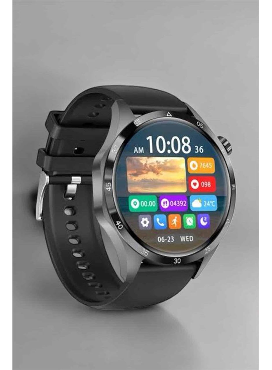 Akıllı Saat Metal Kordonlu GPS ve NFC Uyumlu Arama Cevaplayan