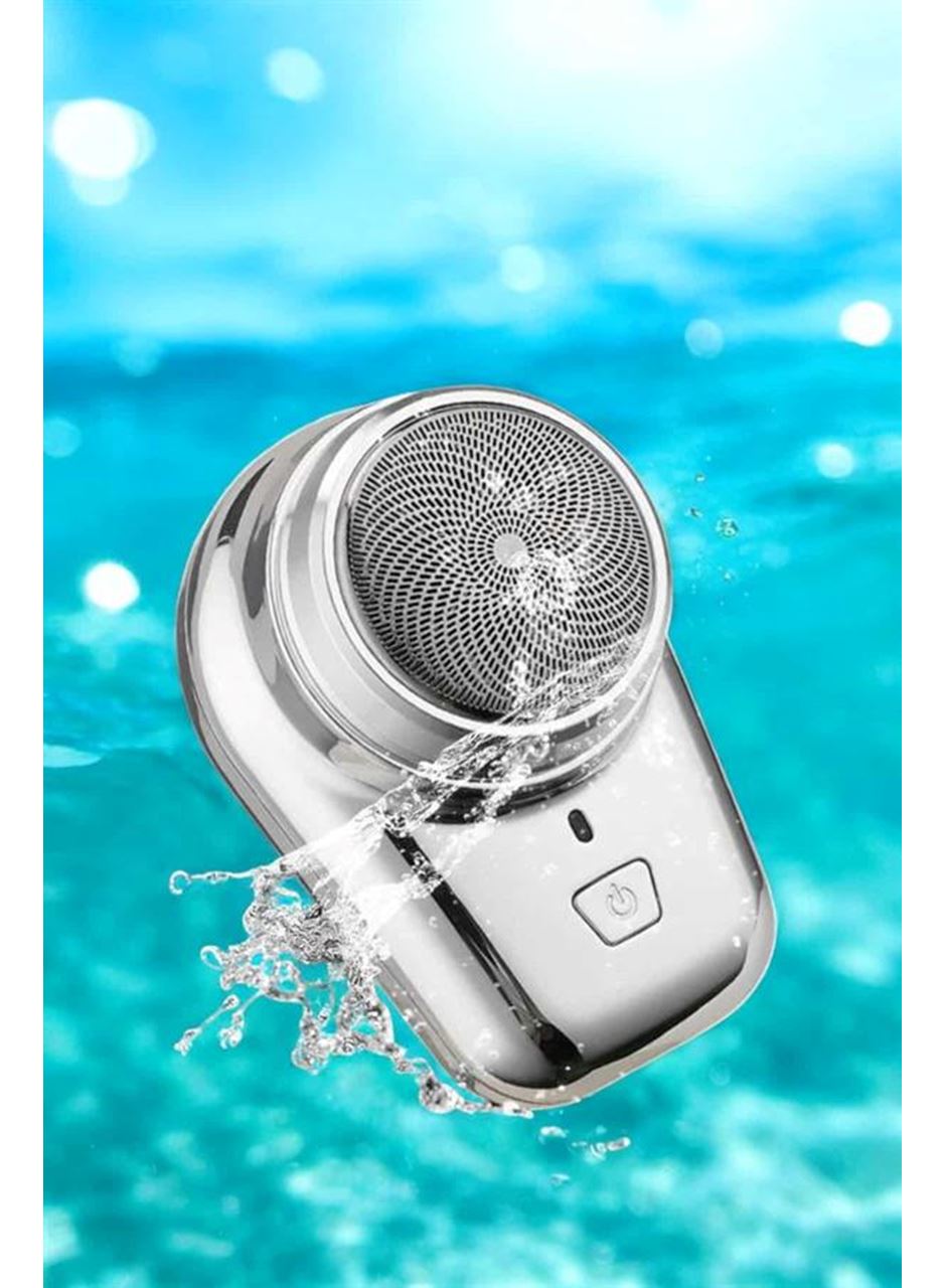 Tıraş Makinesi Mini Sıfır Sakal Yanak Tıraş Makinesi USB Şarjlı