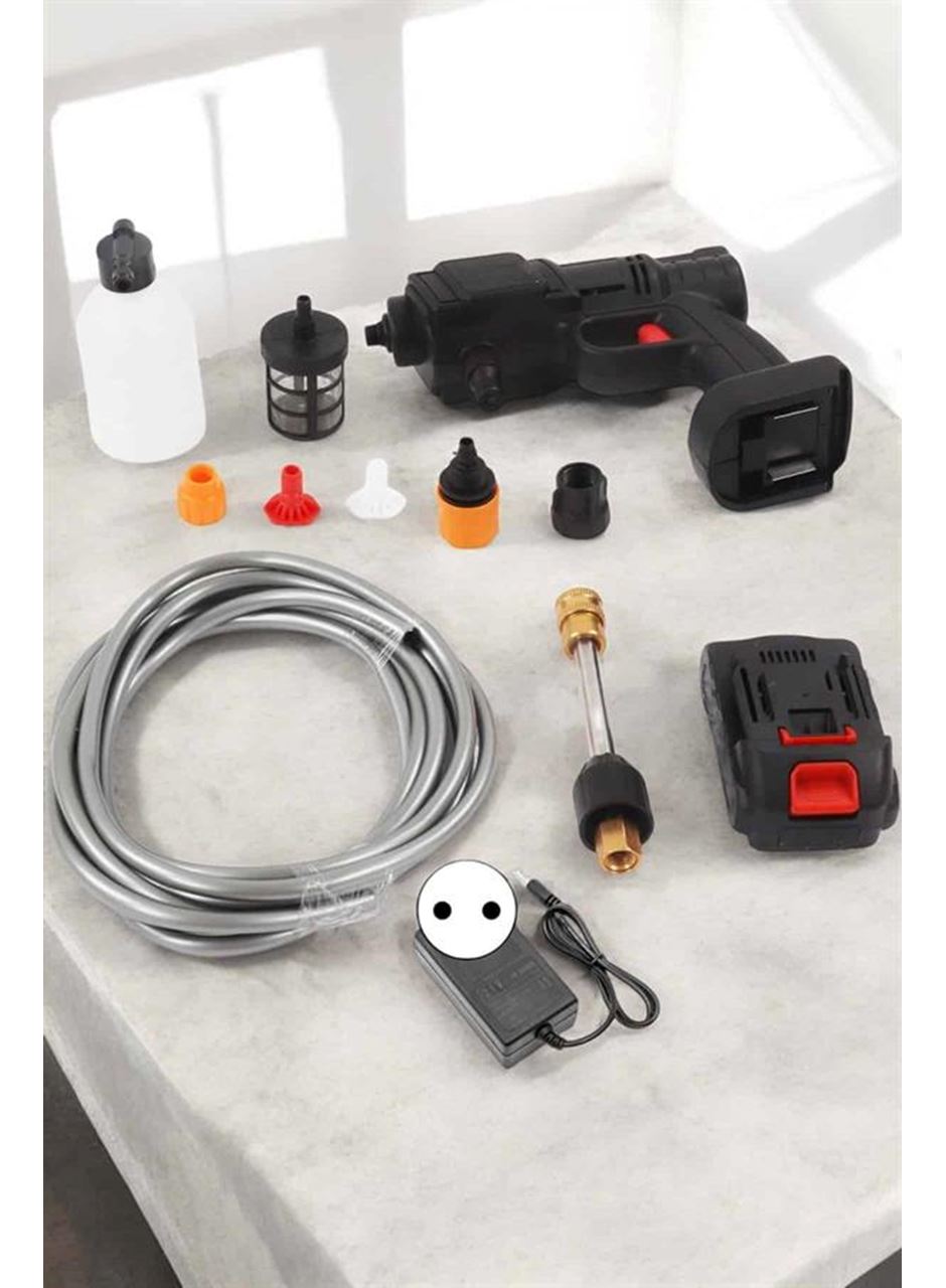 Yeni Nesil Araç Yıkama Şarjlı Tabancası Basınçlı Su Hazneli