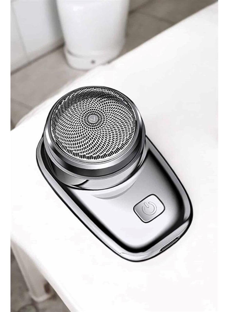 Tıraş Makinesi Mini Sıfır Sakal Yanak Tıraş Makinesi USB Şarjlı