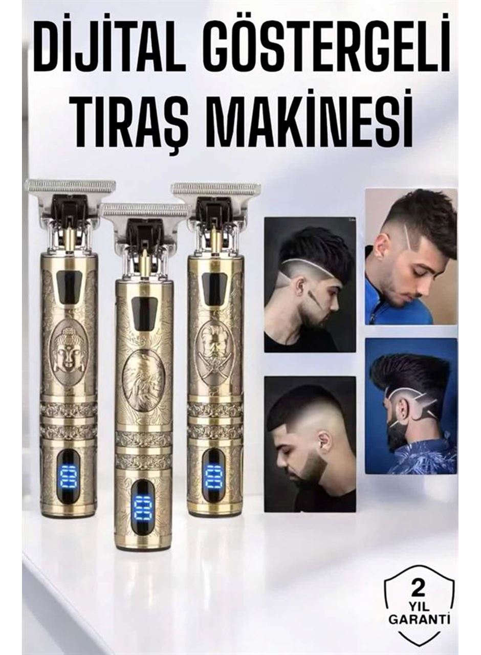 Tıraş Makinesi Çizik Tıraş Paslanmaz Çelik Uzun Ömürlü Şarjlı