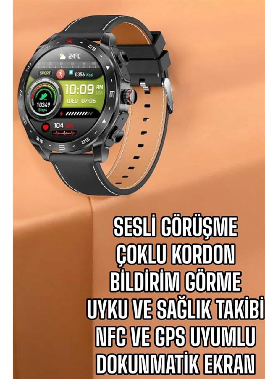 Akıllı Saat Nabız Ölçer Uyku Takibi Sesli Görüşme Bildirim Görme