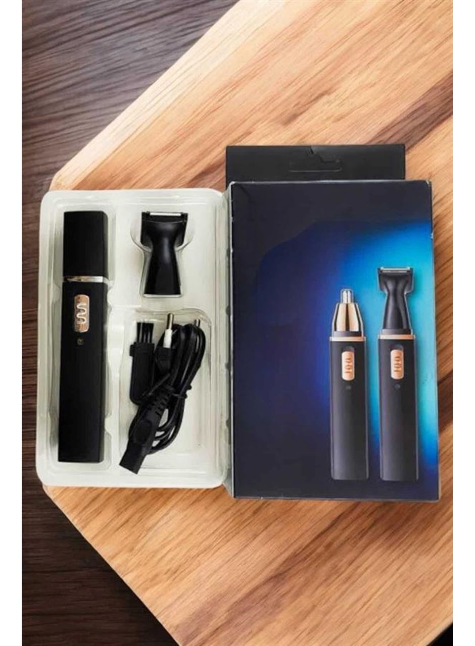 Seyahat Tipi Mini Taşınabilir Siyah Burun Kulak Yanak Kıl ve Tüy Temizleme Makinesi