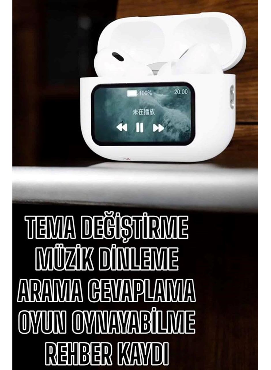 Kablosuz Yeni Nesil Bluetooth Bağlantılı Dokunmatik Ekranlı Kulak İçi Pro