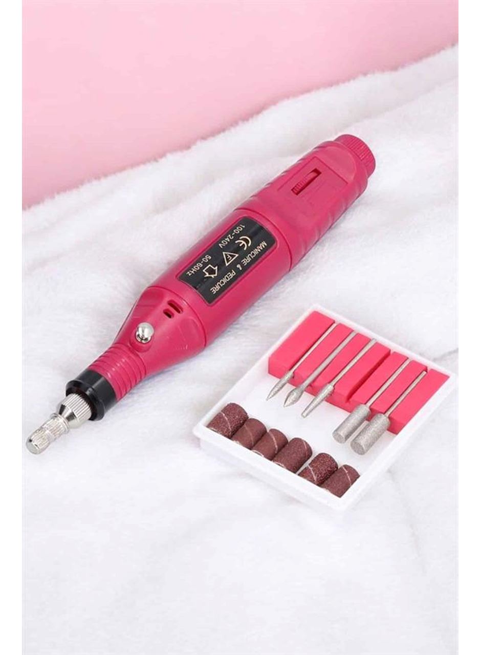 Nasır Temizleyici Manikür Pedikür Seti Elektrikli USB Girişli