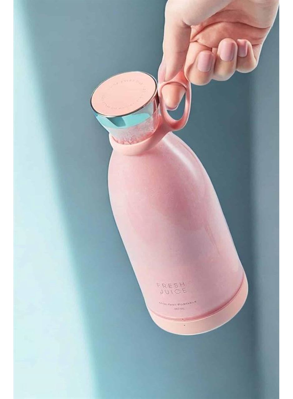 Bardak Blender Smoothie Meyve Sıkacağı Şarjlı Cam Taşınabilir