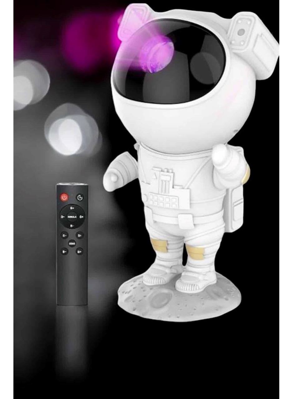 Astronot Bluetooth Hoparlör Gökyüzü Projektör Gece Lambası
