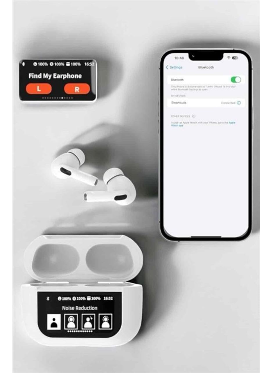 Bluetooth Kulaklık Kulakiçi Güçlü Ses Kaliteli Sesli Asistan