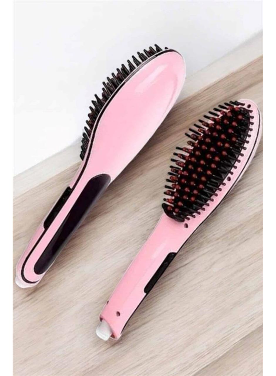 Fön Tarağı Saç Düzleştirici Sıkı Dişli Isı Ayarlı Elektriklenme Karşıtı