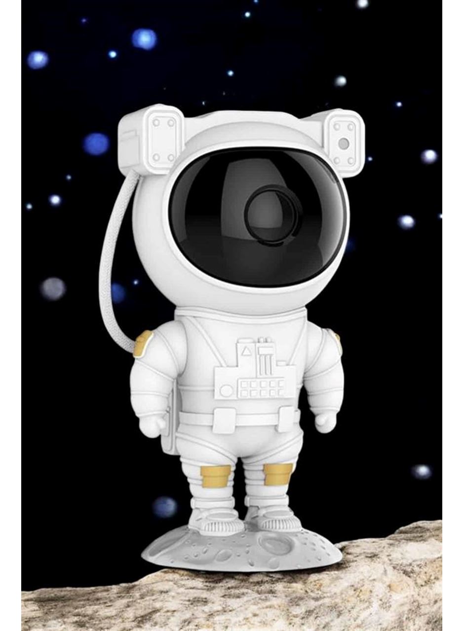 Astronot Bluetooth Hoparlör Gökyüzü Projektör Gece Lambası