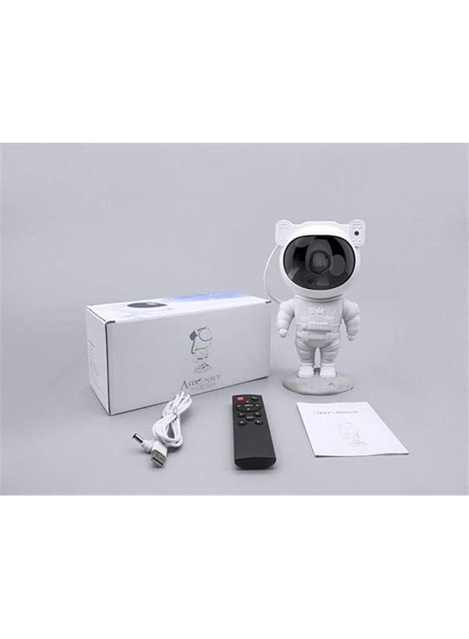Çocuklara Özel Projeksiyon Astronot Lamba Speaker Sevimli