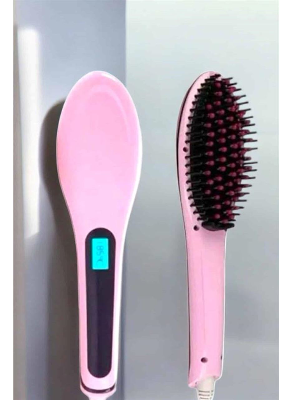 Fön Tarağı Saç Düzleştirici Sıkı Dişli Isı Ayarlı Elektriklenme Karşıtı