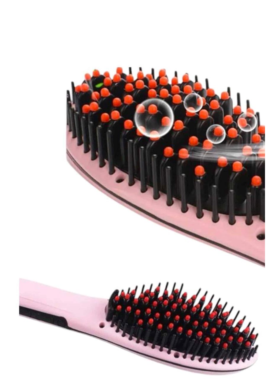 Fön Tarağı Saç Düzleştirici Sıkı Dişli Isı Ayarlı Elektriklenme Karşıtı