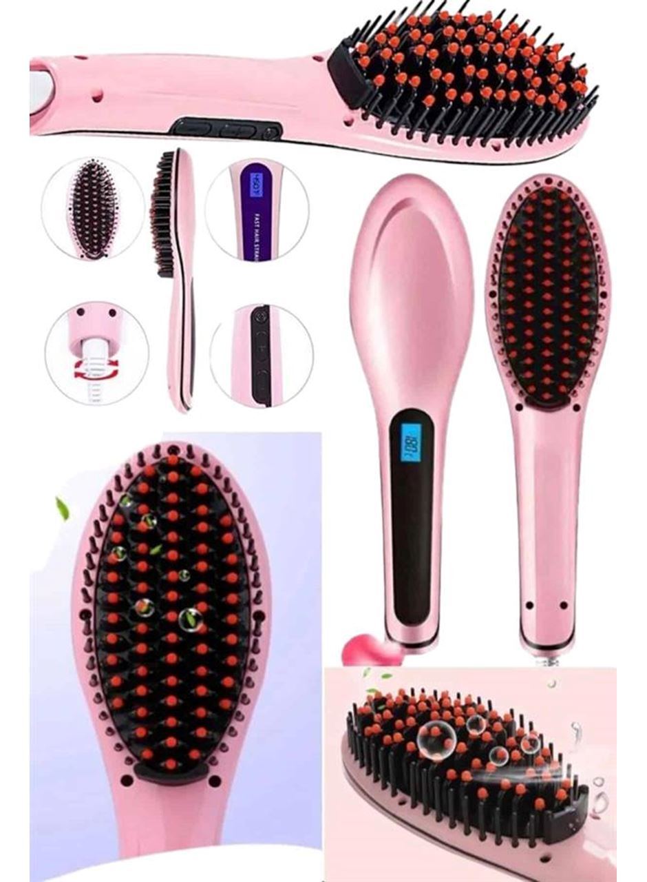 Saç Düzleştirici Tarak Isı Ayarlı Yıpranma Önleyici Düzleştirici Fön Tarak