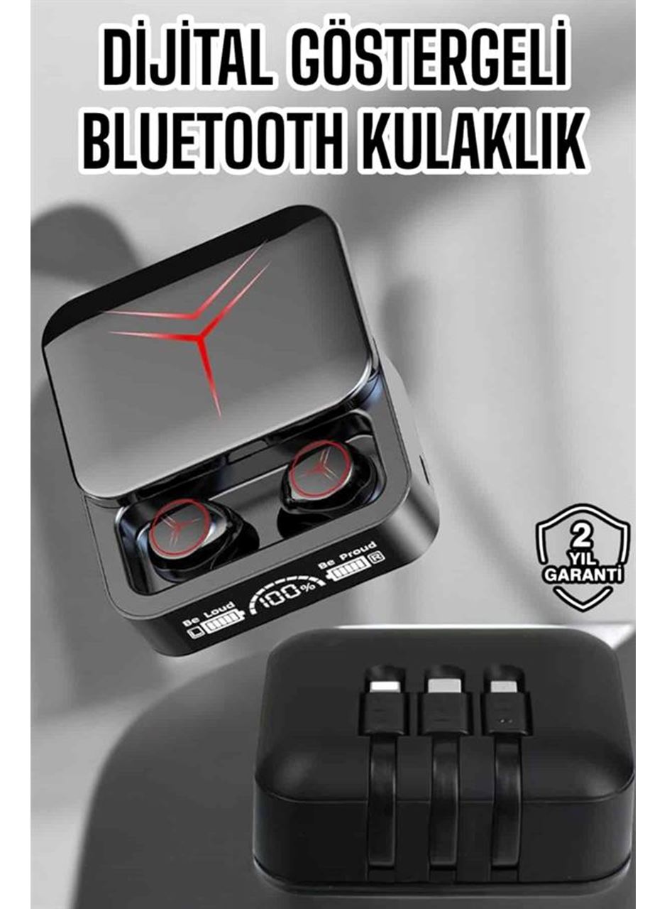 Bluetooth Kulaklık Bluetooth Bağlantılı Powerbankli Yeni Nesil Kulaklık