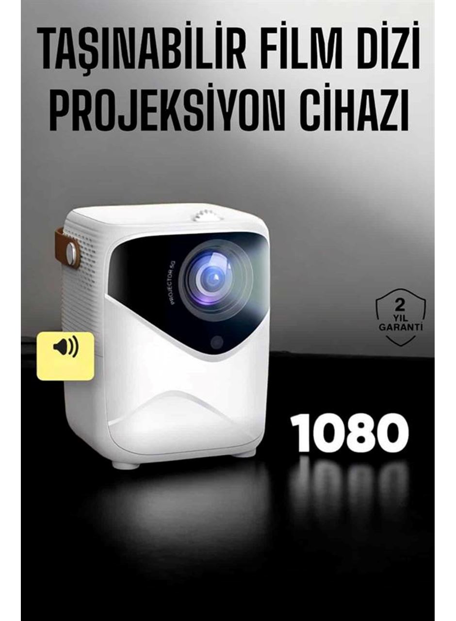 Taşınabilir Android Projeksiyon Wifi Destekli 4K Multimedia Tabanlı Ev Ve Ofis Tipi