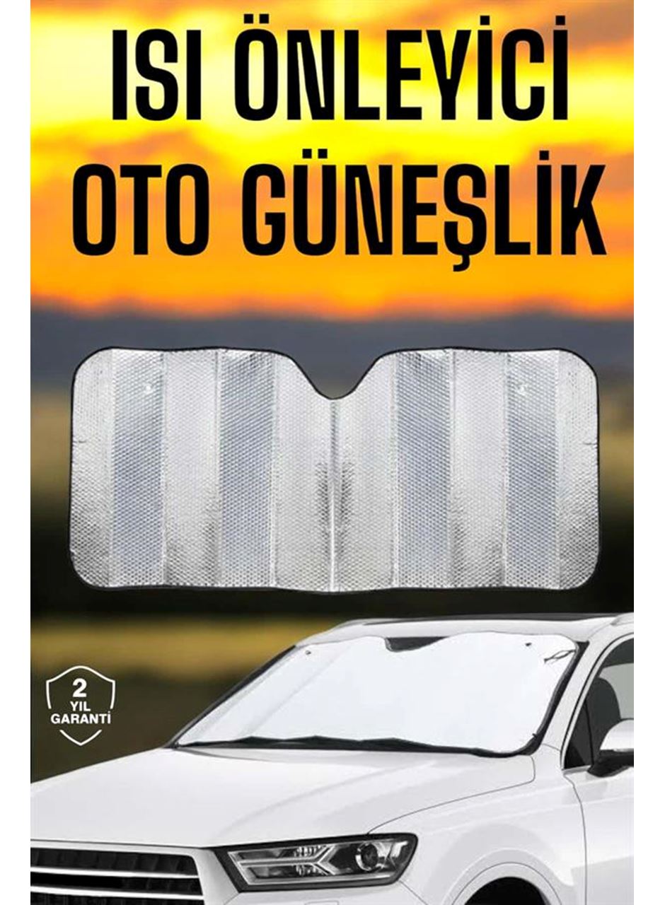 Oto Güneşlik Isı Önleyici Tüm Araçlara Uyumlu UV Işınlarına Karşı