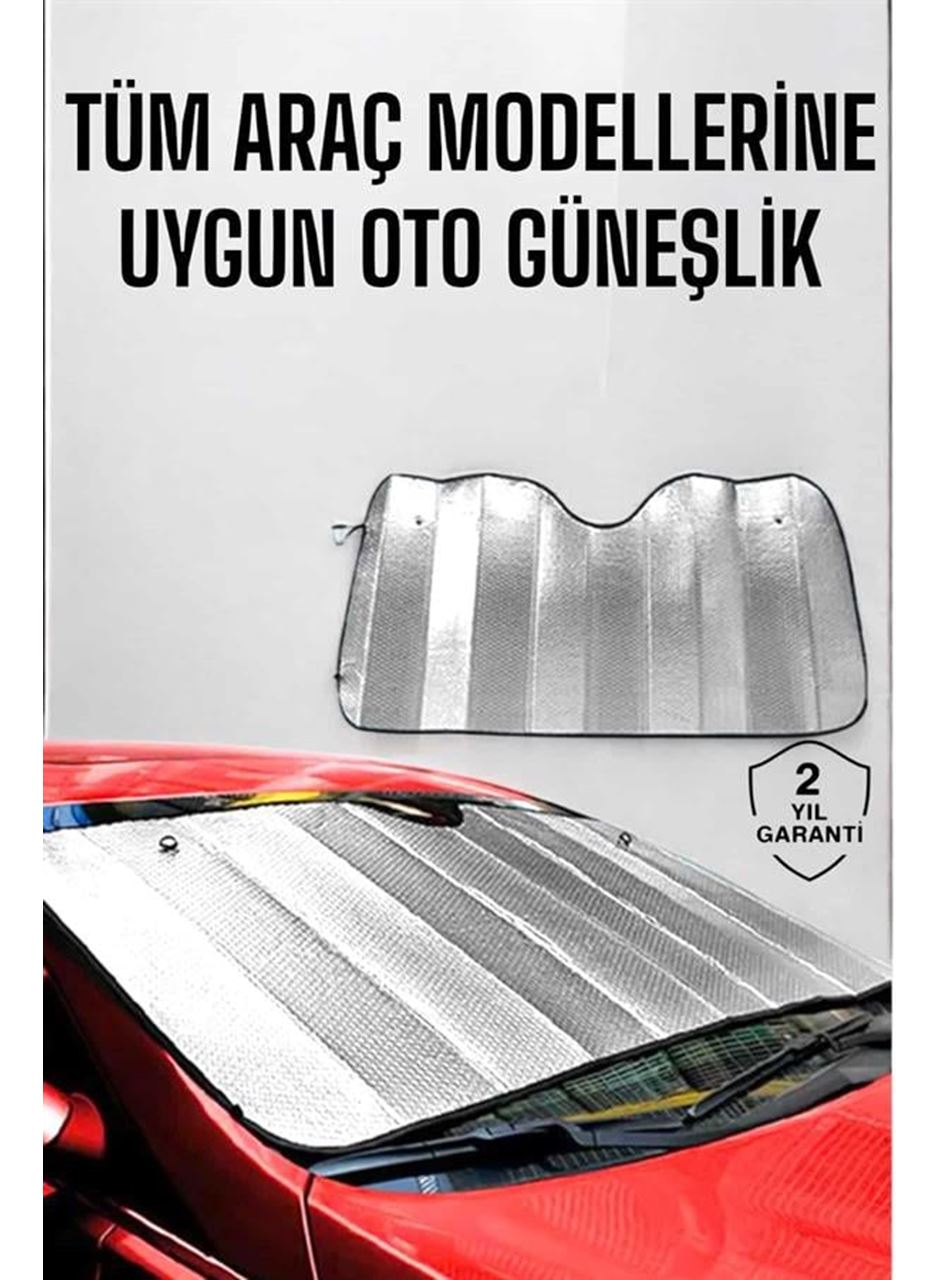 Oto Güneşlik Tüm Araç Tiplerine Uygun Isı Önleyici