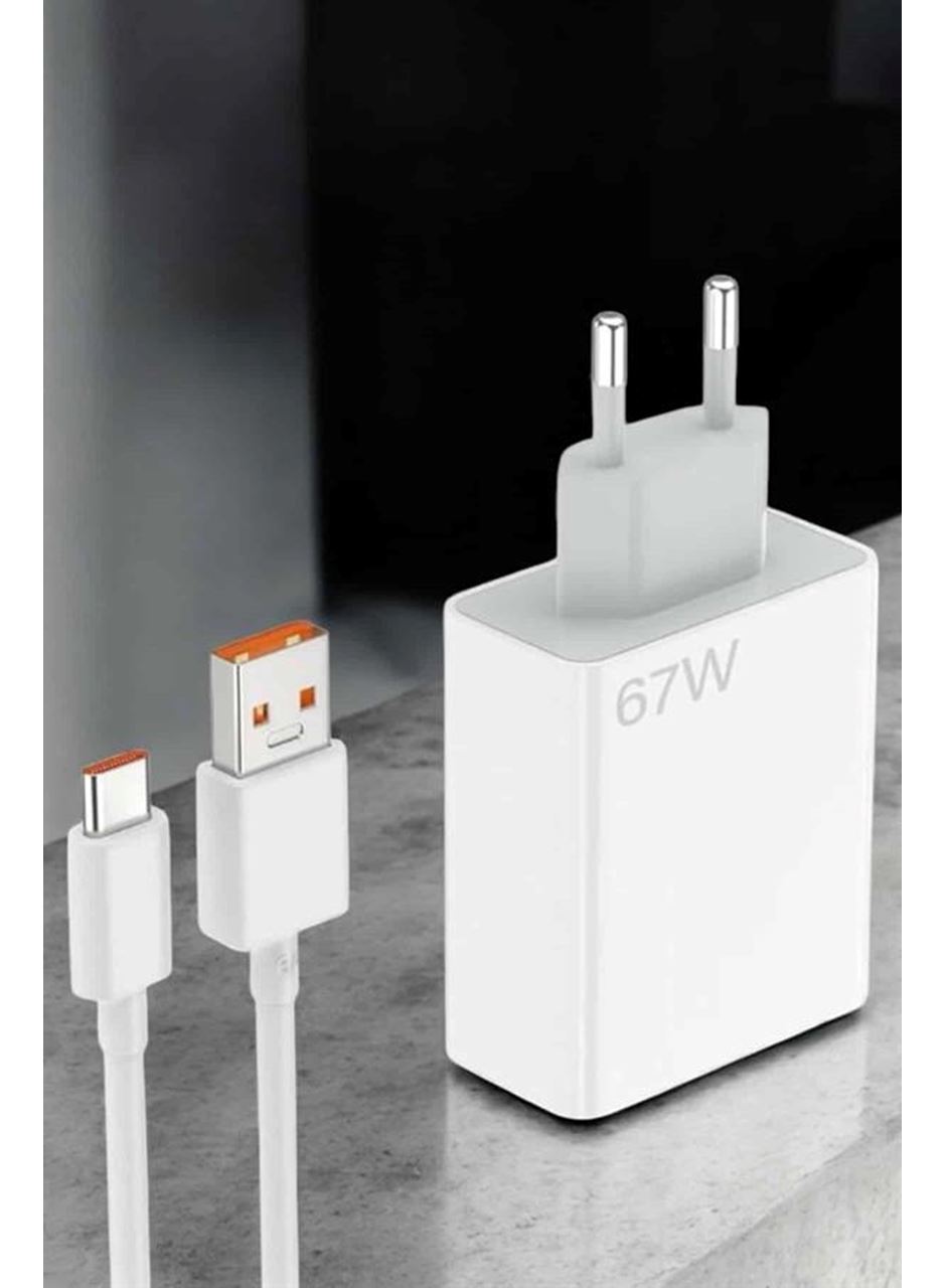 67W Şarj Aleti Turbo Hızlı Type-C Şarj