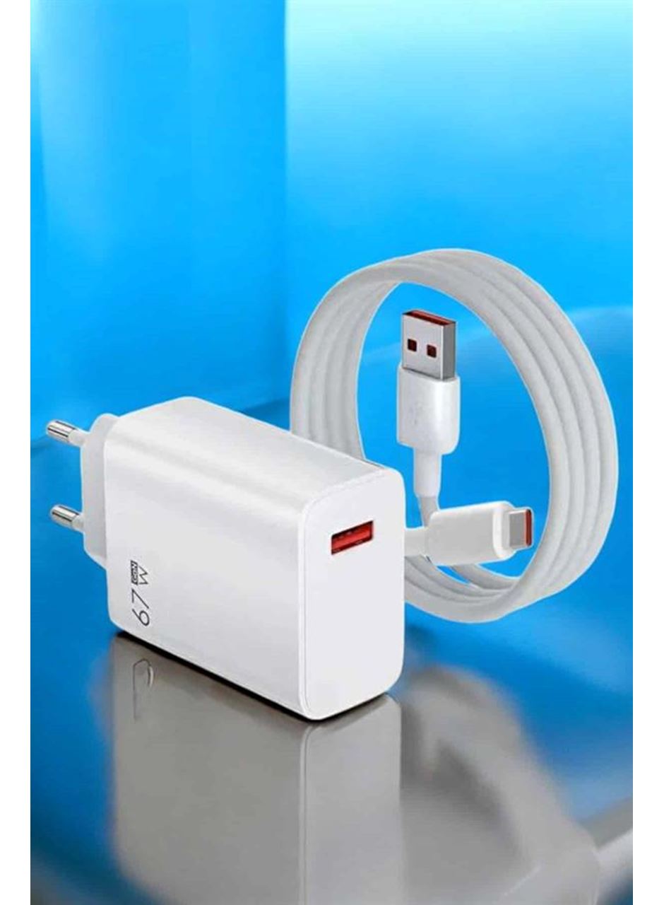 67W Şarj Aleti Turbo Hızlı Type-C Şarj